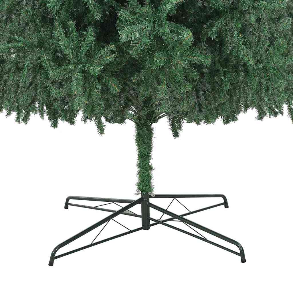 Christmas Tree with Decorative String Lights Green 400 cm PVC